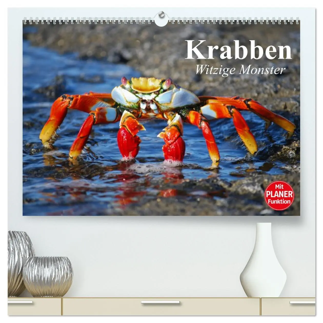Cover: 9783457992098 | Krabben. Witzige Monster (hochwertiger Premium Wandkalender 2026...