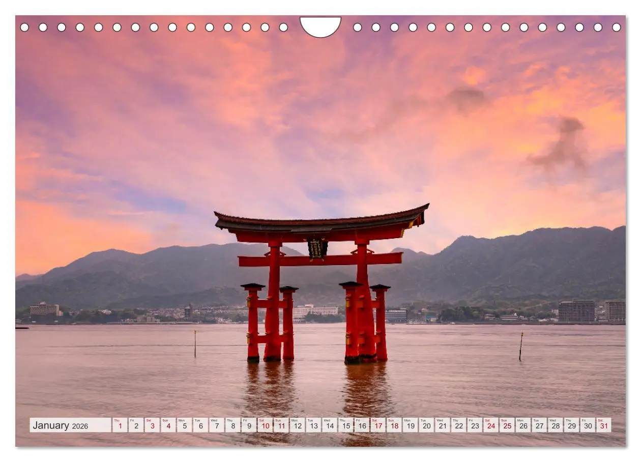 Bild: 9783516532098 | JAPAN Journey through time and beauty (Wall Calendar 2026 DIN A4...