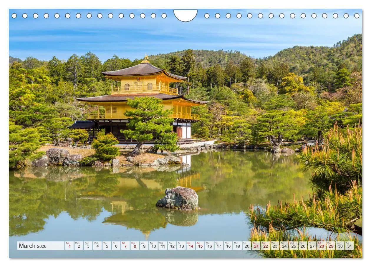 Bild: 9783516532098 | JAPAN Journey through time and beauty (Wall Calendar 2026 DIN A4...