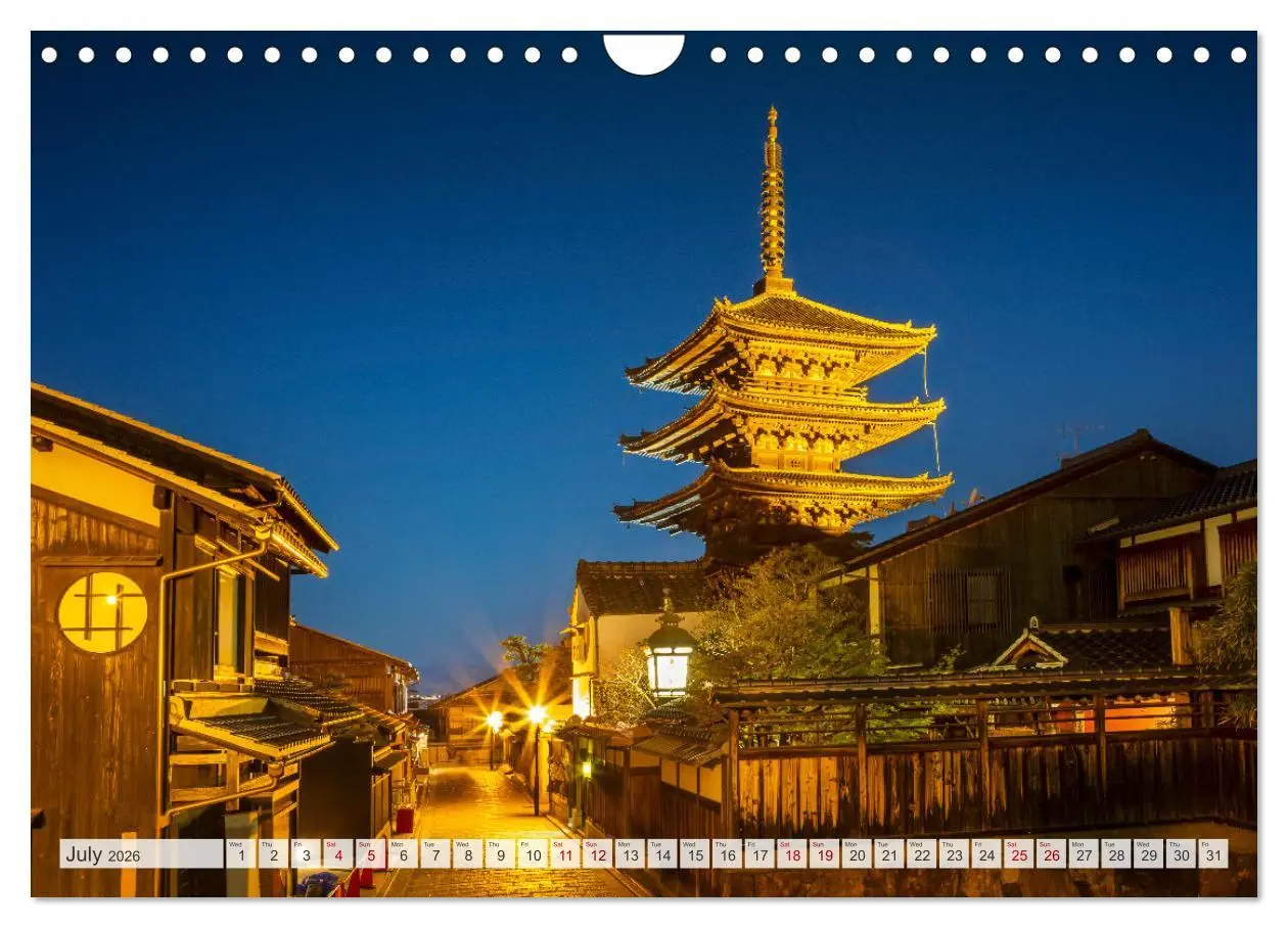 Bild: 9783516532098 | JAPAN Journey through time and beauty (Wall Calendar 2026 DIN A4...