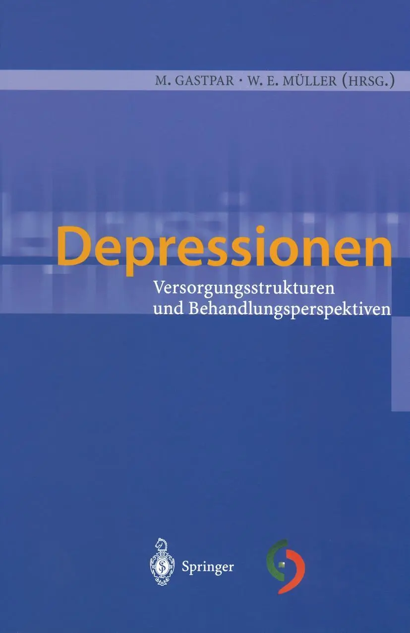 Cover: 9783540432098 | Depressionen | Versorgungsstrukturen und Behandlungsperspektiven | xi