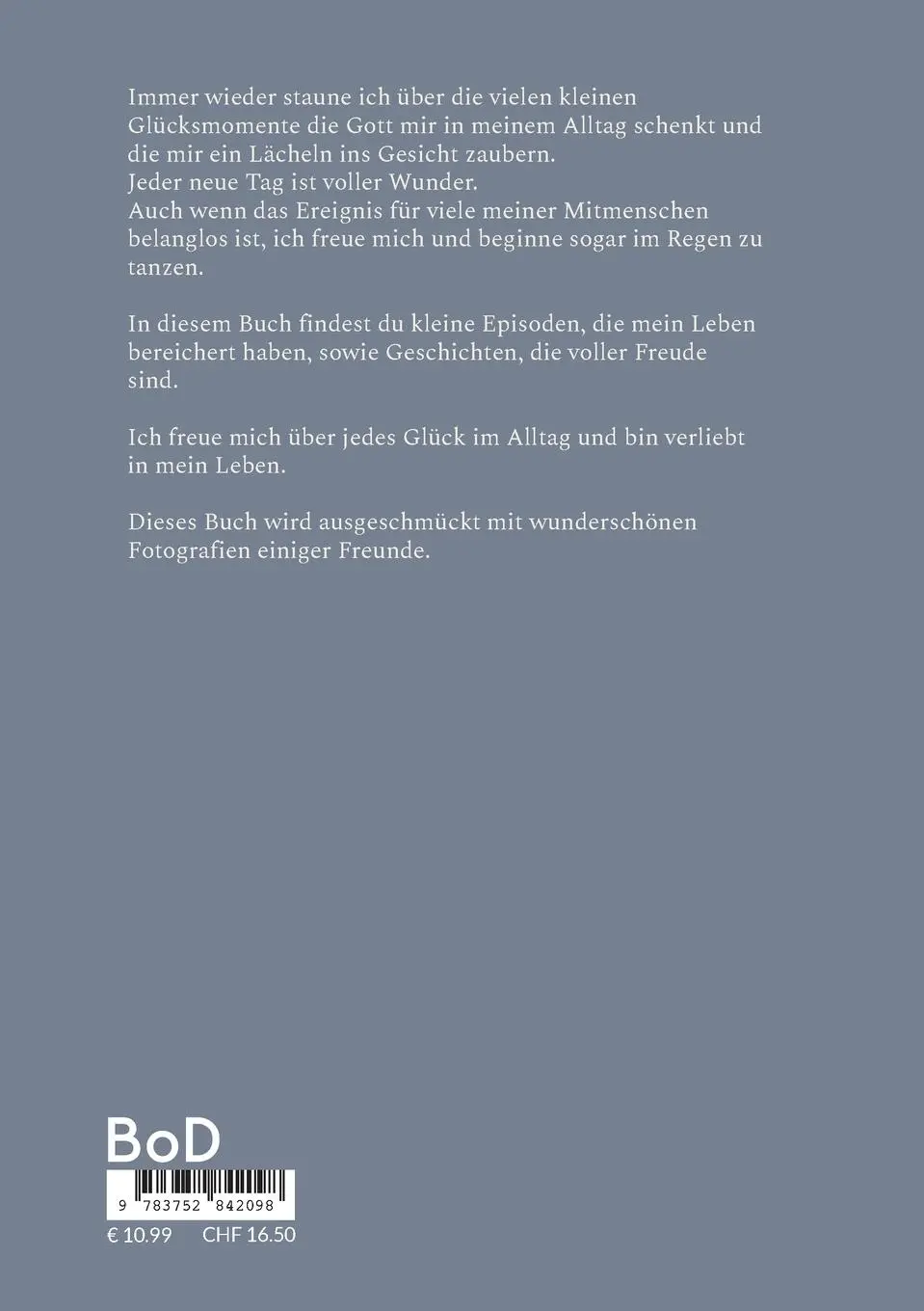 Rückseite: 9783752842098 | Verliebe dich in das Leben | Glück im Alltag | Sandra Widulle | Buch