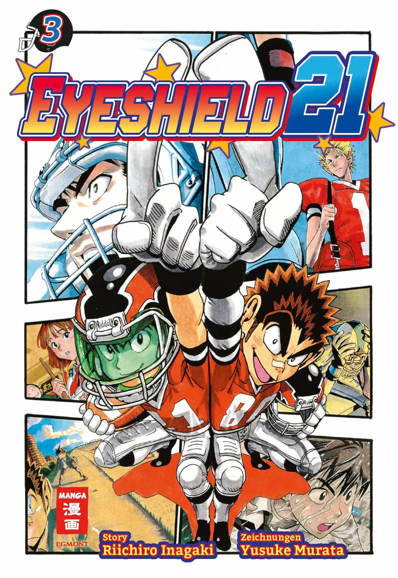 Cover: 9783755502098 | Eyeshield 21 03 | Riichiro Inagaki (u. a.) | Taschenbuch | 208 S.