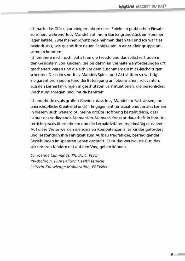 Bild: 9783834632098 | Warum machst du das? Sozial-emotionale Auffälligkeiten von...