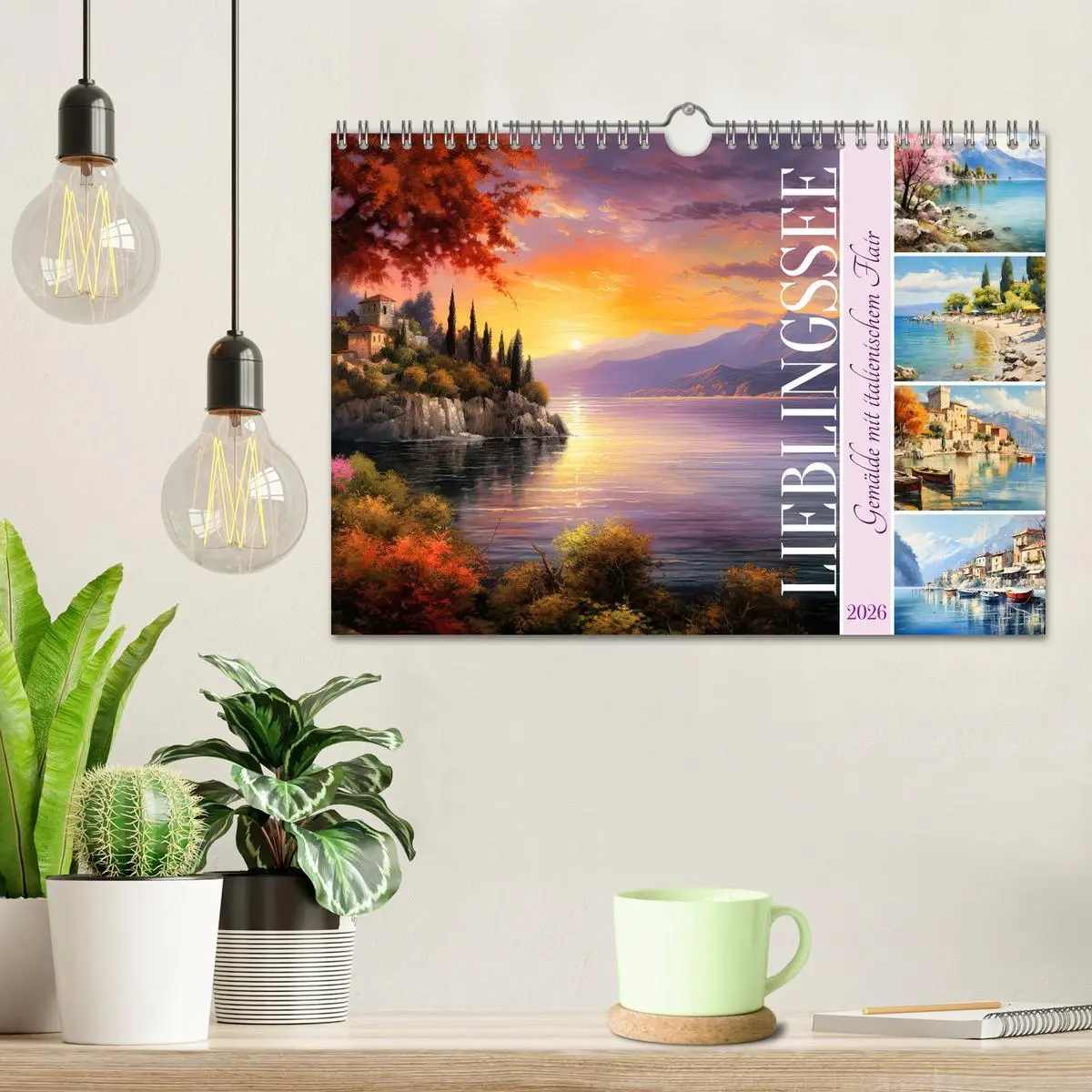 Bild: 9783457362198 | Lieblingssee (Wandkalender 2026 DIN A4 quer), CALVENDO Monatskalender