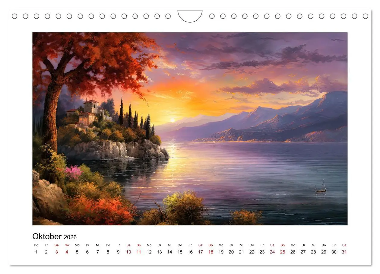 Bild: 9783457362198 | Lieblingssee (Wandkalender 2026 DIN A4 quer), CALVENDO Monatskalender