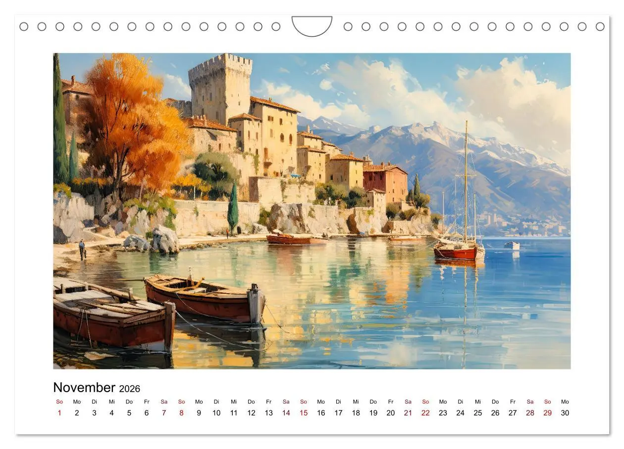 Bild: 9783457362198 | Lieblingssee (Wandkalender 2026 DIN A4 quer), CALVENDO Monatskalender