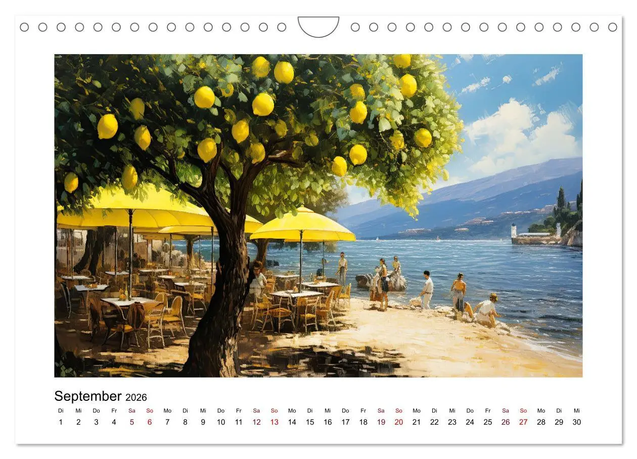 Bild: 9783457362198 | Lieblingssee (Wandkalender 2026 DIN A4 quer), CALVENDO Monatskalender