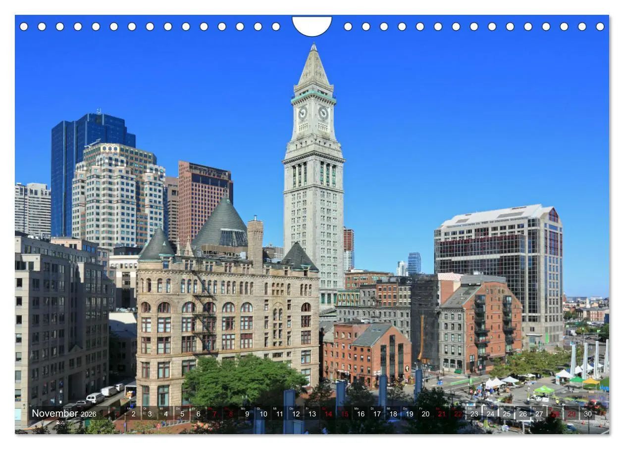 Bild: 9783457672198 | Boston - Stadt der Kontraste (Wandkalender 2026 DIN A4 quer),...