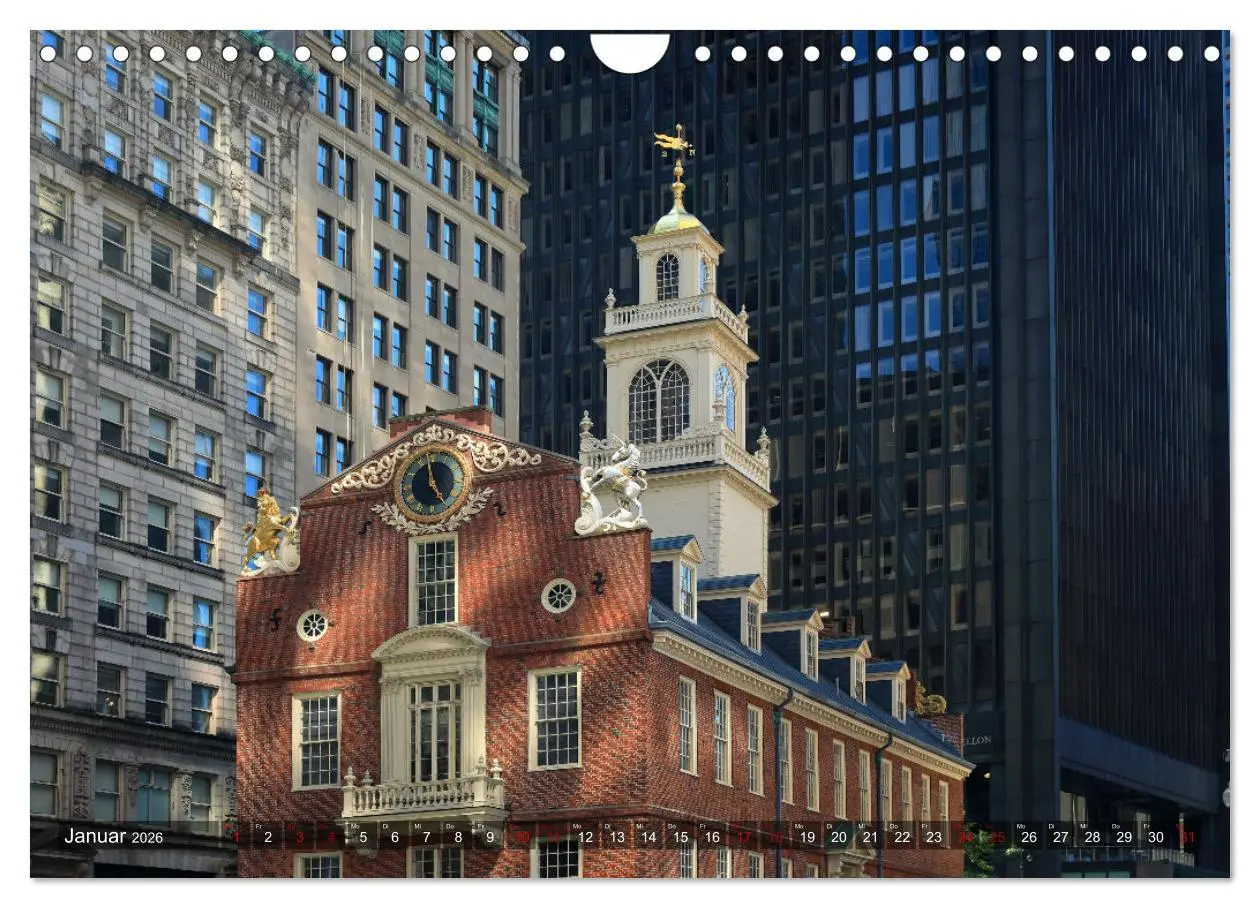 Bild: 9783457672198 | Boston - Stadt der Kontraste (Wandkalender 2026 DIN A4 quer),...