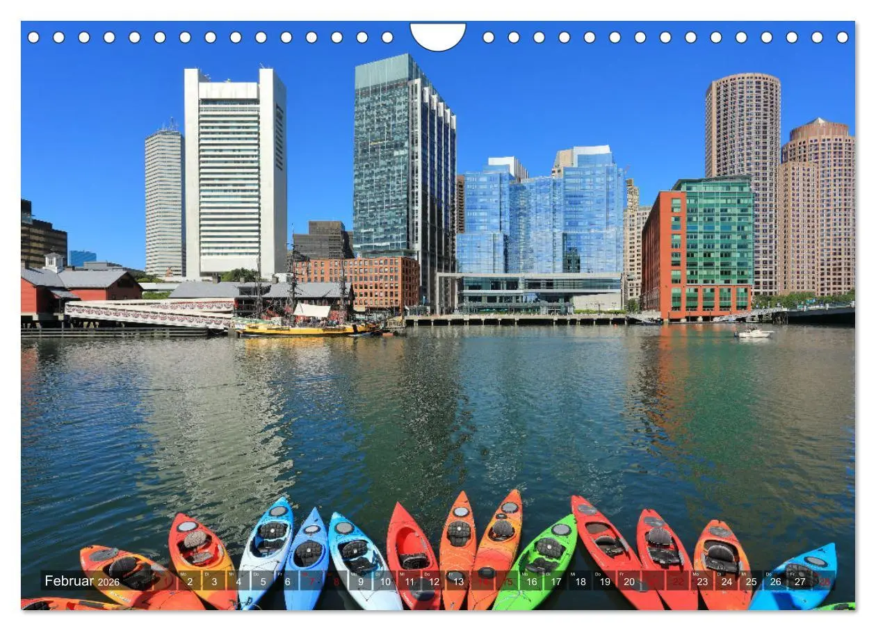 Bild: 9783457672198 | Boston - Stadt der Kontraste (Wandkalender 2026 DIN A4 quer),...