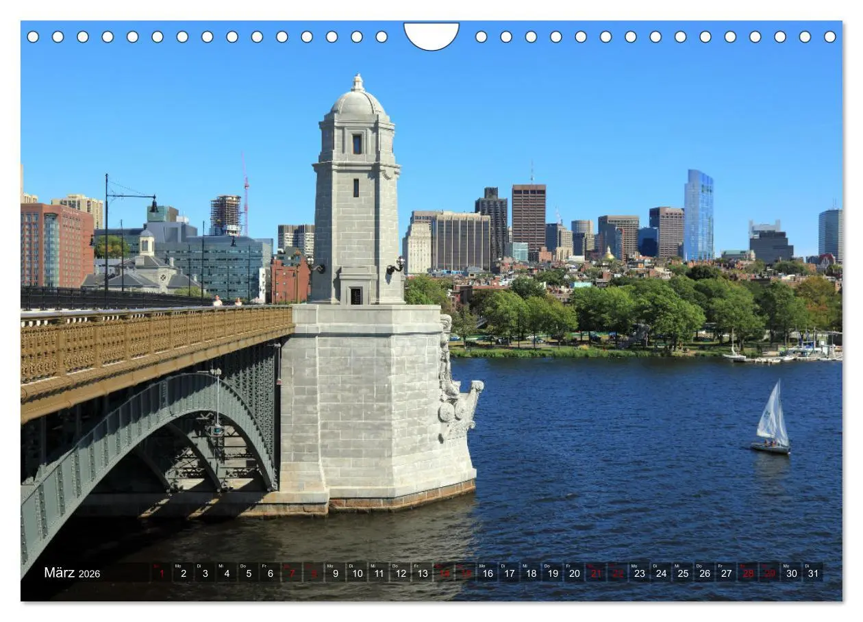 Bild: 9783457672198 | Boston - Stadt der Kontraste (Wandkalender 2026 DIN A4 quer),...