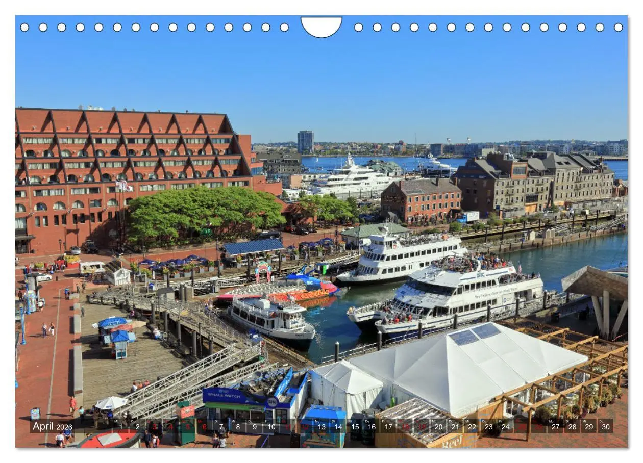Bild: 9783457672198 | Boston - Stadt der Kontraste (Wandkalender 2026 DIN A4 quer),...