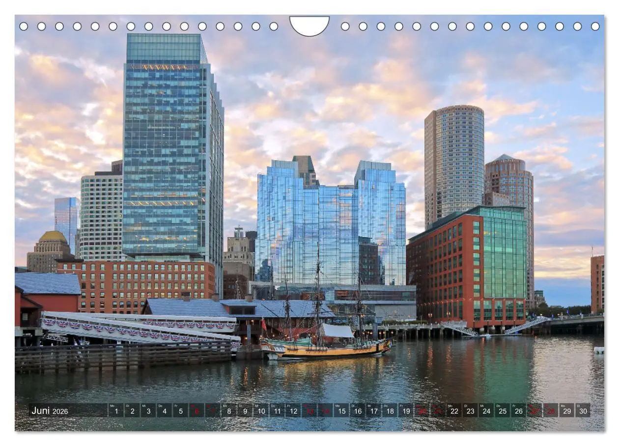 Bild: 9783457672198 | Boston - Stadt der Kontraste (Wandkalender 2026 DIN A4 quer),...