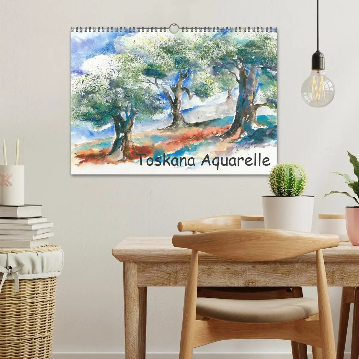 Bild: 9783516072198 | Toskana Aquarelle (Wandkalender 2026 DIN A3 quer), CALVENDO...