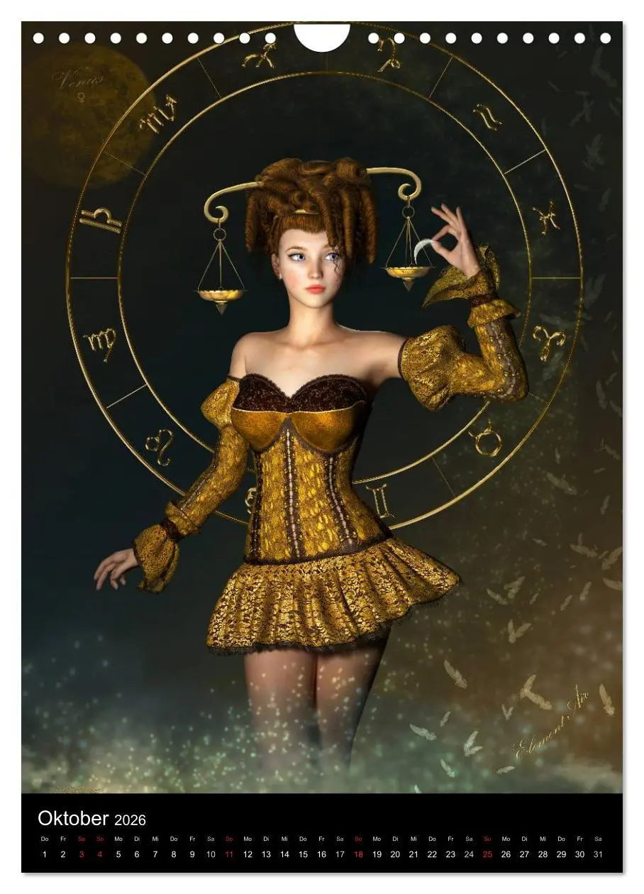 Bild: 9783516452198 | Unter Sternen geboren - Fantasy Tierkreis im Zeichen der Frau...