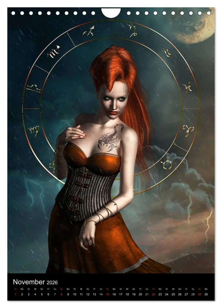 Bild: 9783516452198 | Unter Sternen geboren - Fantasy Tierkreis im Zeichen der Frau...