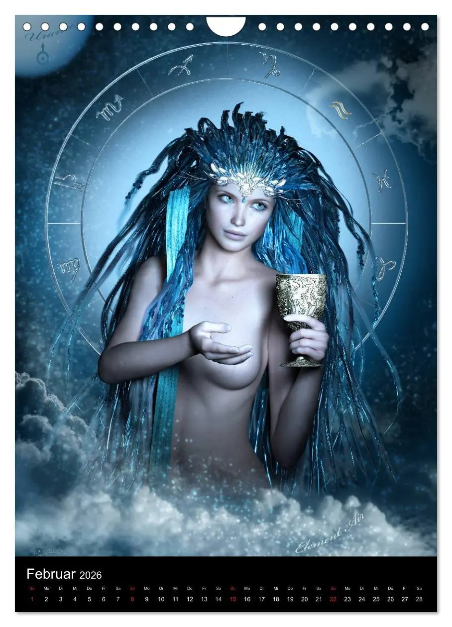 Bild: 9783516452198 | Unter Sternen geboren - Fantasy Tierkreis im Zeichen der Frau...