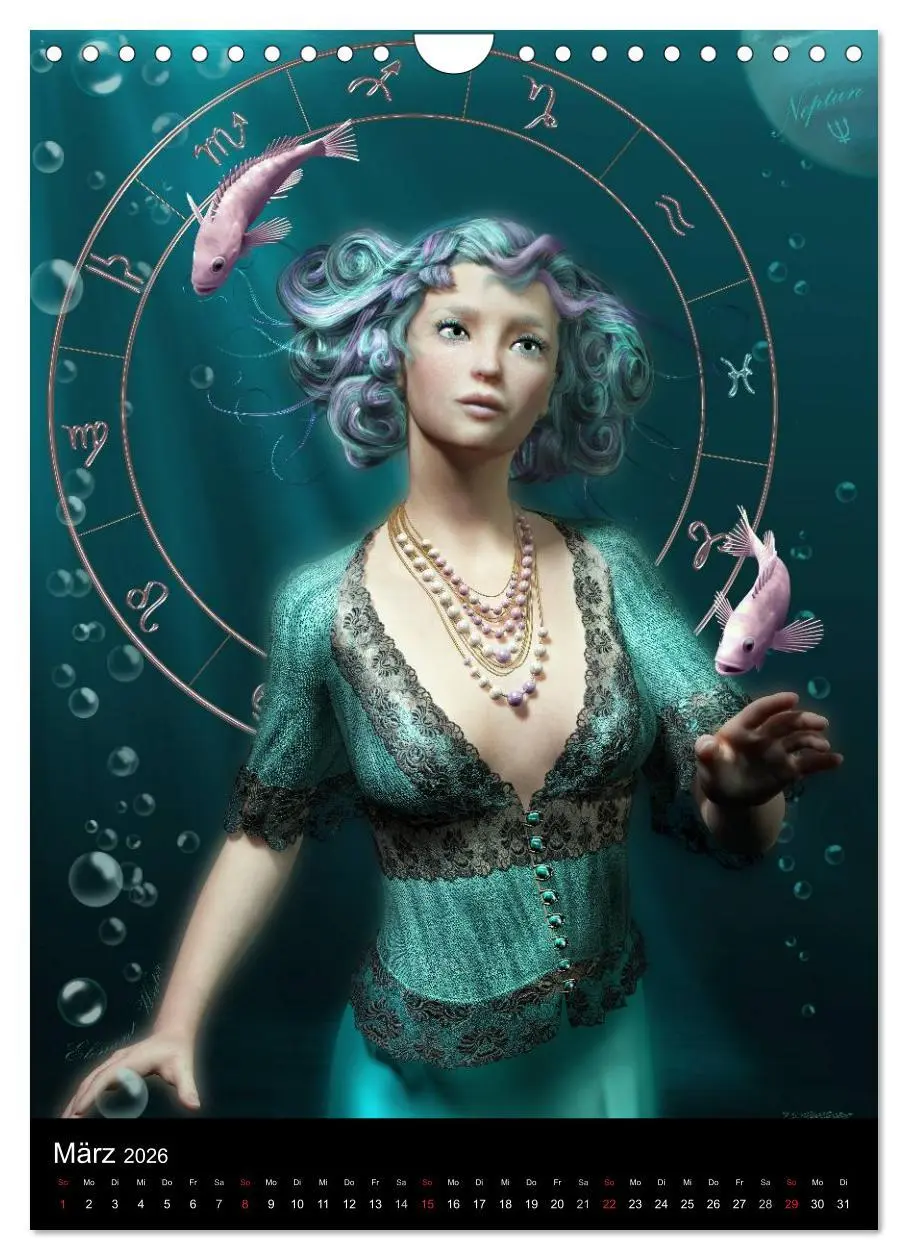 Bild: 9783516452198 | Unter Sternen geboren - Fantasy Tierkreis im Zeichen der Frau...