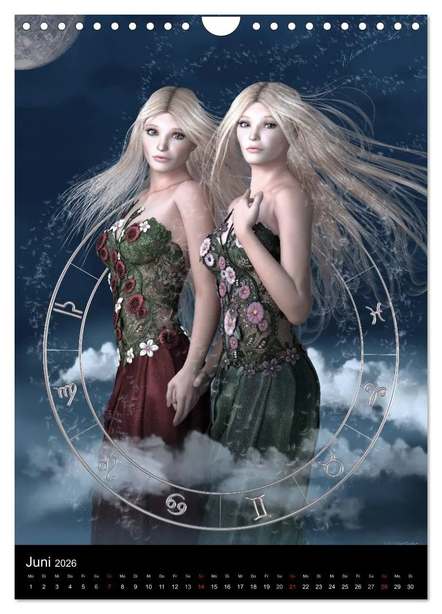 Bild: 9783516452198 | Unter Sternen geboren - Fantasy Tierkreis im Zeichen der Frau...