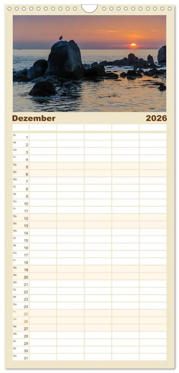 Bild: 9783516522198 | Familienplaner 2026 - Bretagne - Bilder einer Küstenlandschaft mit...