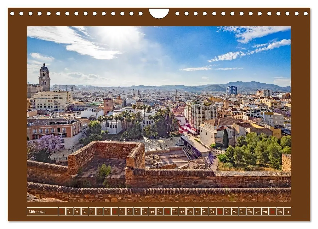 Bild: 9783516692198 | Ein Herz für Málaga (Wandkalender 2026 DIN A4 quer), CALVENDO...