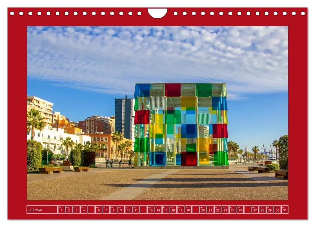 Bild: 9783516692198 | Ein Herz für Málaga (Wandkalender 2026 DIN A4 quer), CALVENDO...