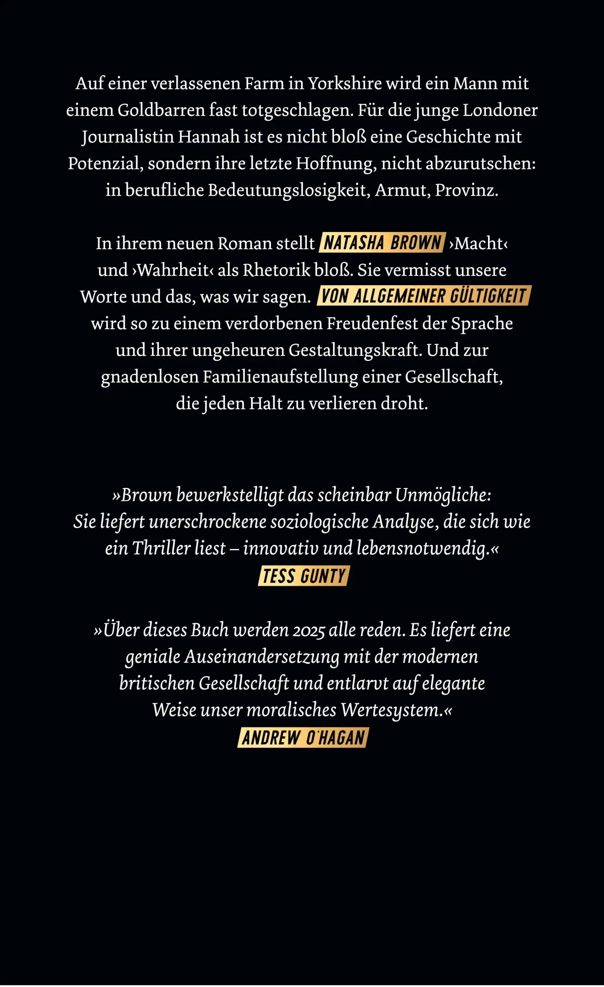 Rückseite: 9783518432198 | Von allgemeiner Gültigkeit | Natasha Brown | Buch | 160 S. | Deutsch