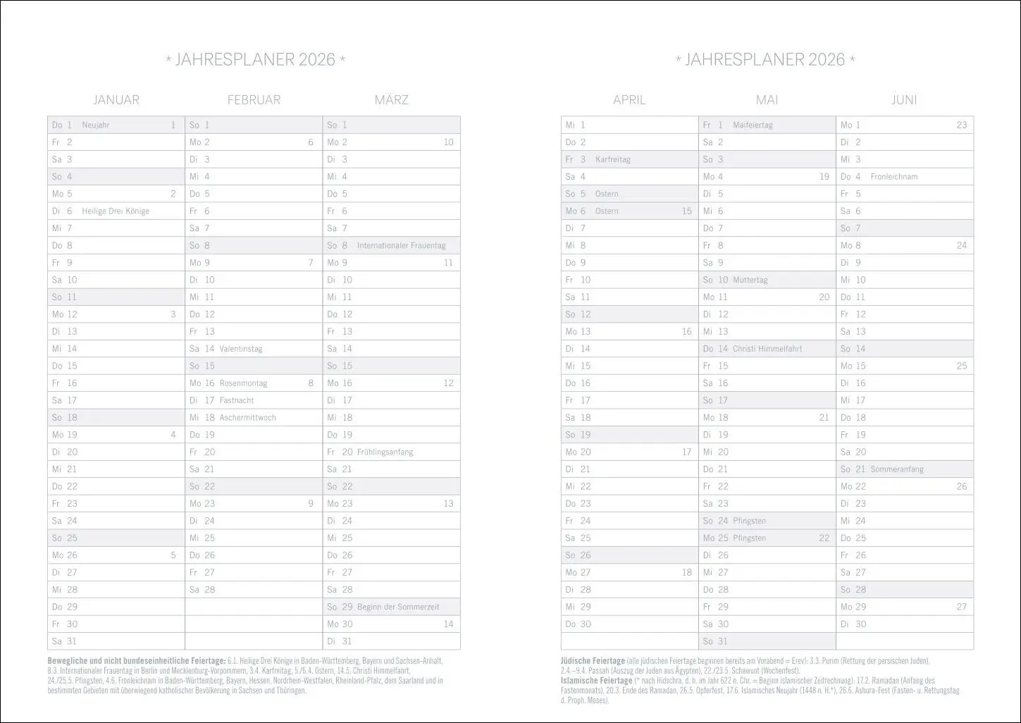 Bild: 9783756412198 | Design Diary Frida 2026 | Buch | Bullet Journal Kalender Heye | 152 S.