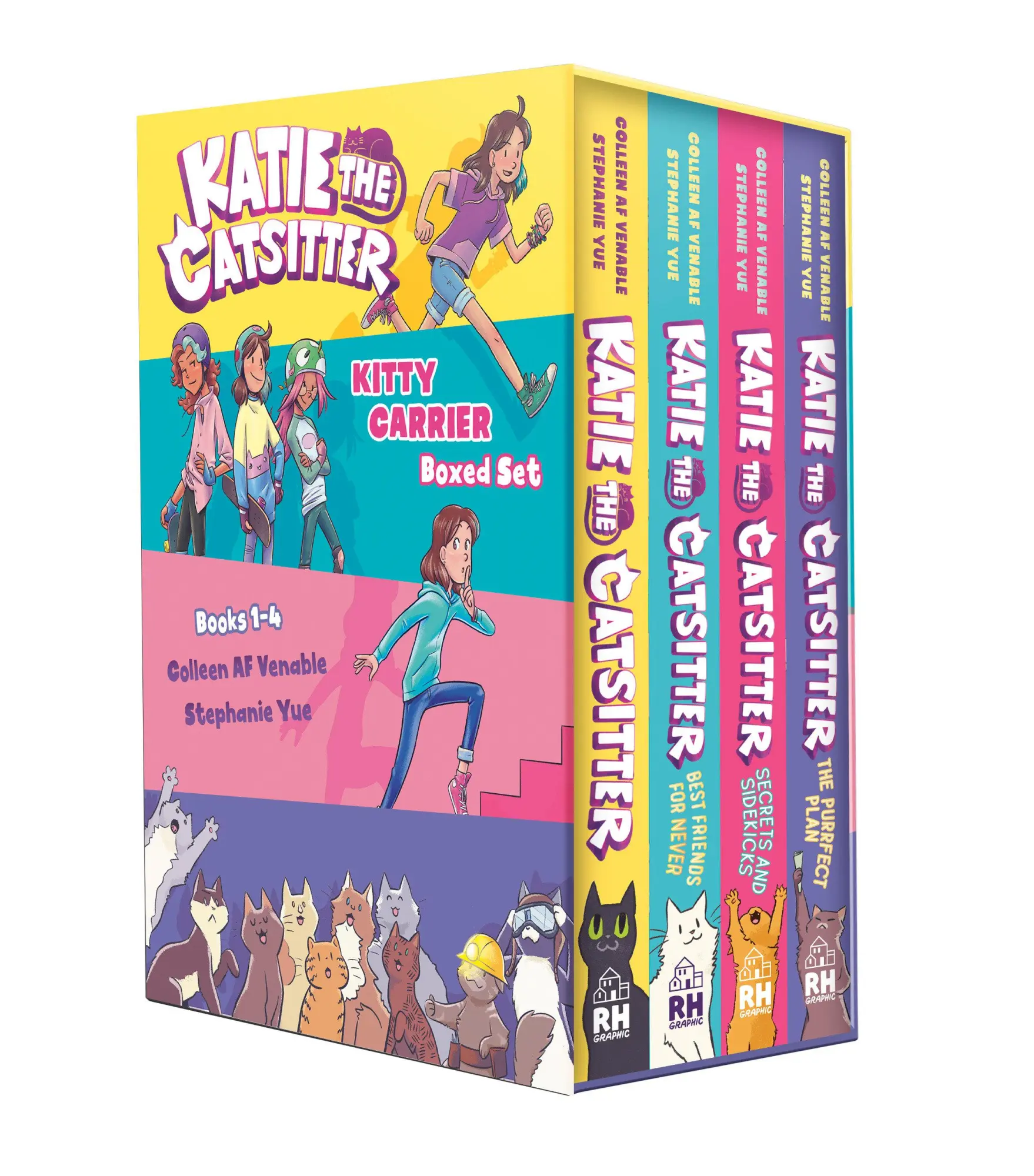 Cover: 9798217032198 | Katie the Catsitter: Kitty Carrier Box Set (Books 1-4) | Venable | Box