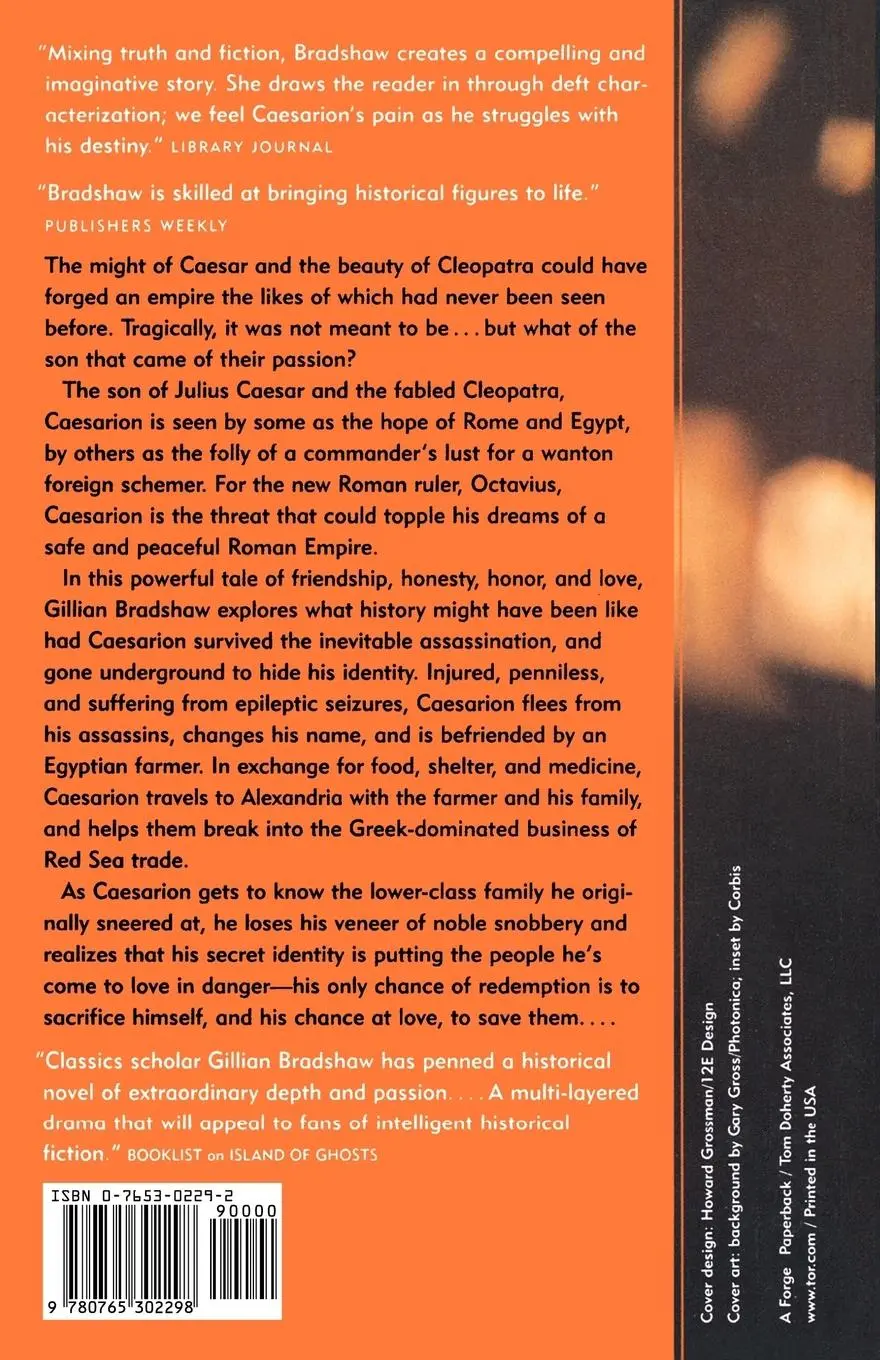 Rückseite: 9780765302298 | Cleopatra's Heir | Gillian Bradshaw | Taschenbuch | Englisch | 2003