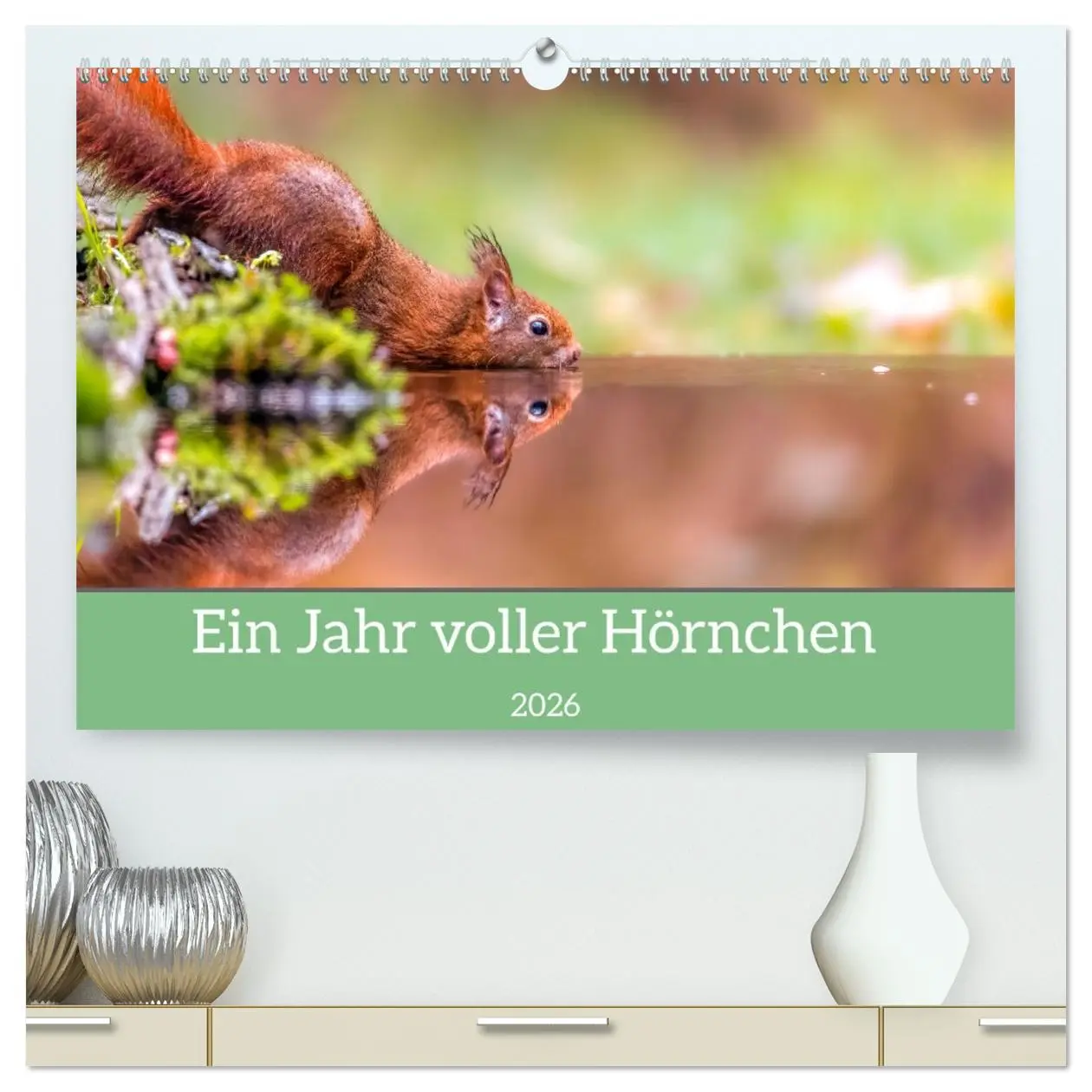 Cover: 9783457422298 | Ein Jahr voller Hörnchen (hochwertiger Premium Wandkalender 2026...
