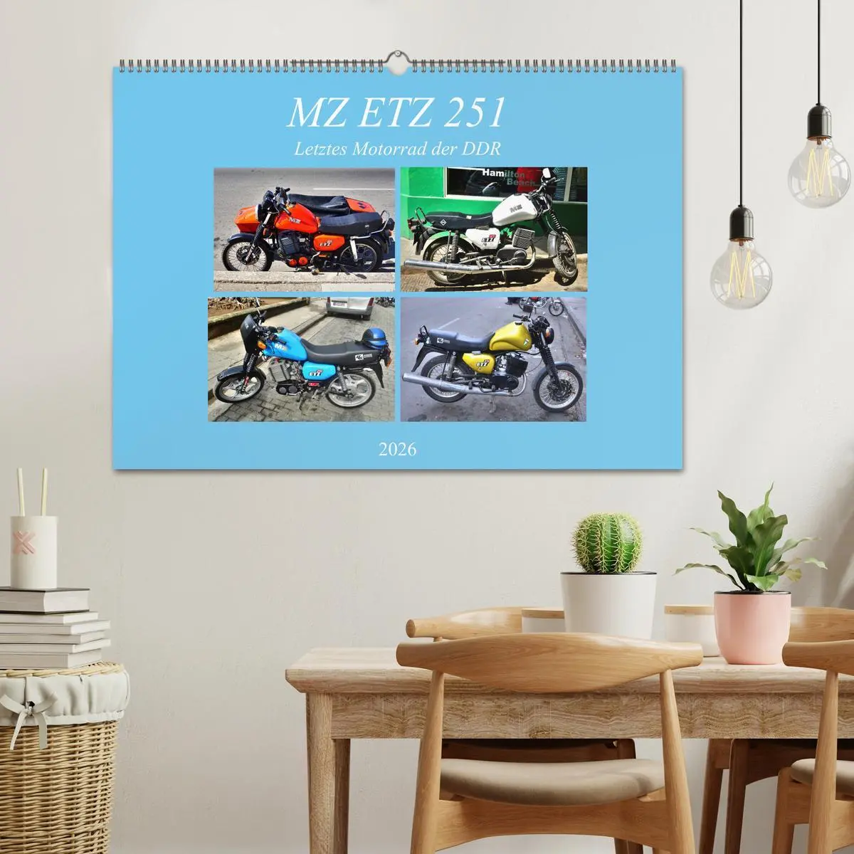 Bild: 9783457732298 | MZ ETZ 251 - Letztes Motorrad der DDR (Wandkalender 2026 DIN A2...