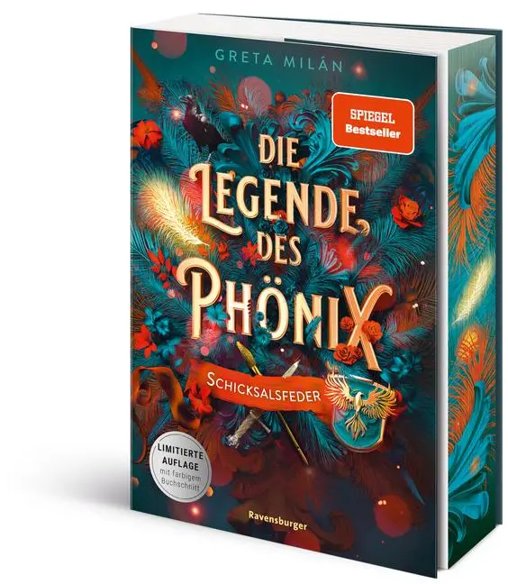 Cover: 9783473402298 | Die Legende des Phönix, Band 2 - Schicksalsfeder | Greta Milán | Buch