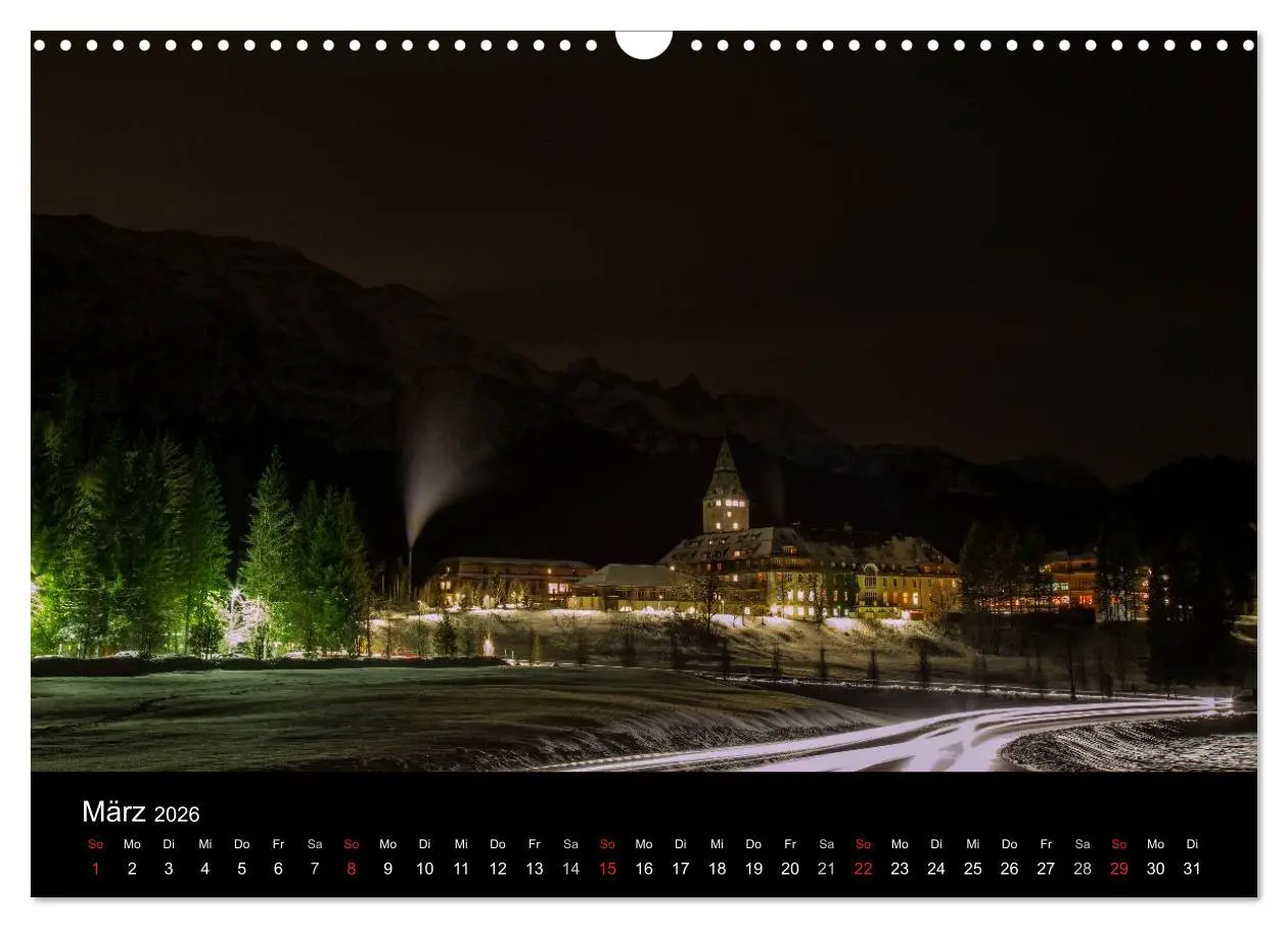 Bild: 9783516062298 | Bergblicke - Elmau (Wandkalender 2026 DIN A3 quer), CALVENDO...