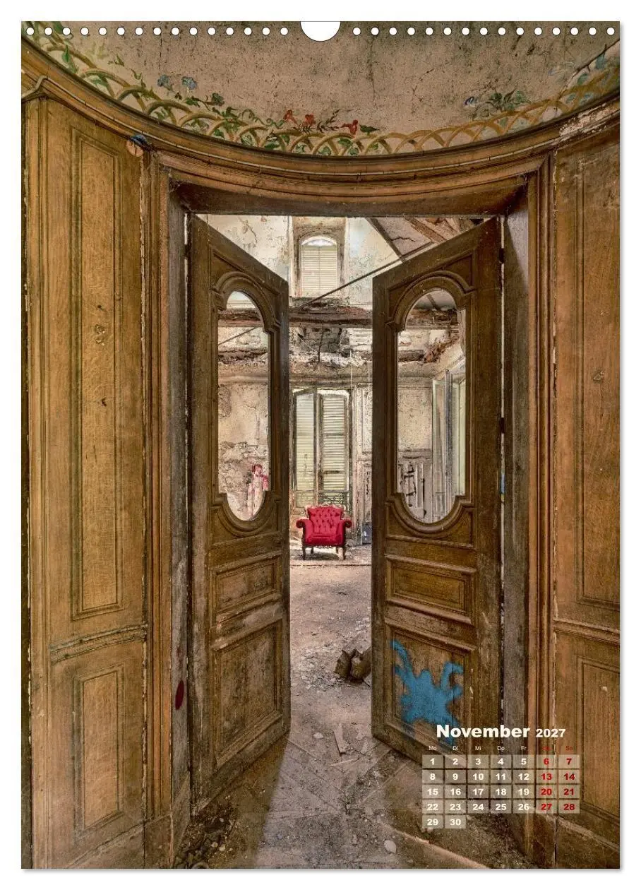 Bild: 9783569462298 | Lost Places - morbide Schönheiten (Wandkalender 2027 DIN A3 hoch),...