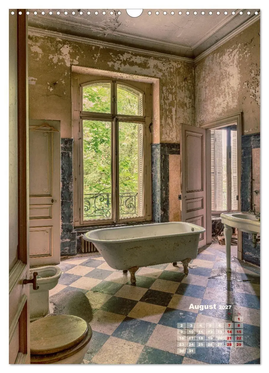 Bild: 9783569462298 | Lost Places - morbide Schönheiten (Wandkalender 2027 DIN A3 hoch),...
