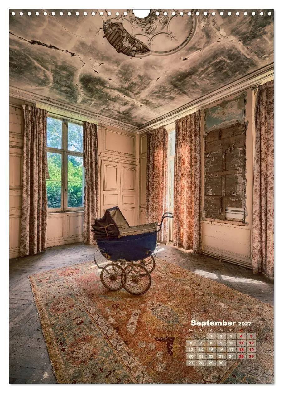 Bild: 9783569462298 | Lost Places - morbide Schönheiten (Wandkalender 2027 DIN A3 hoch),...