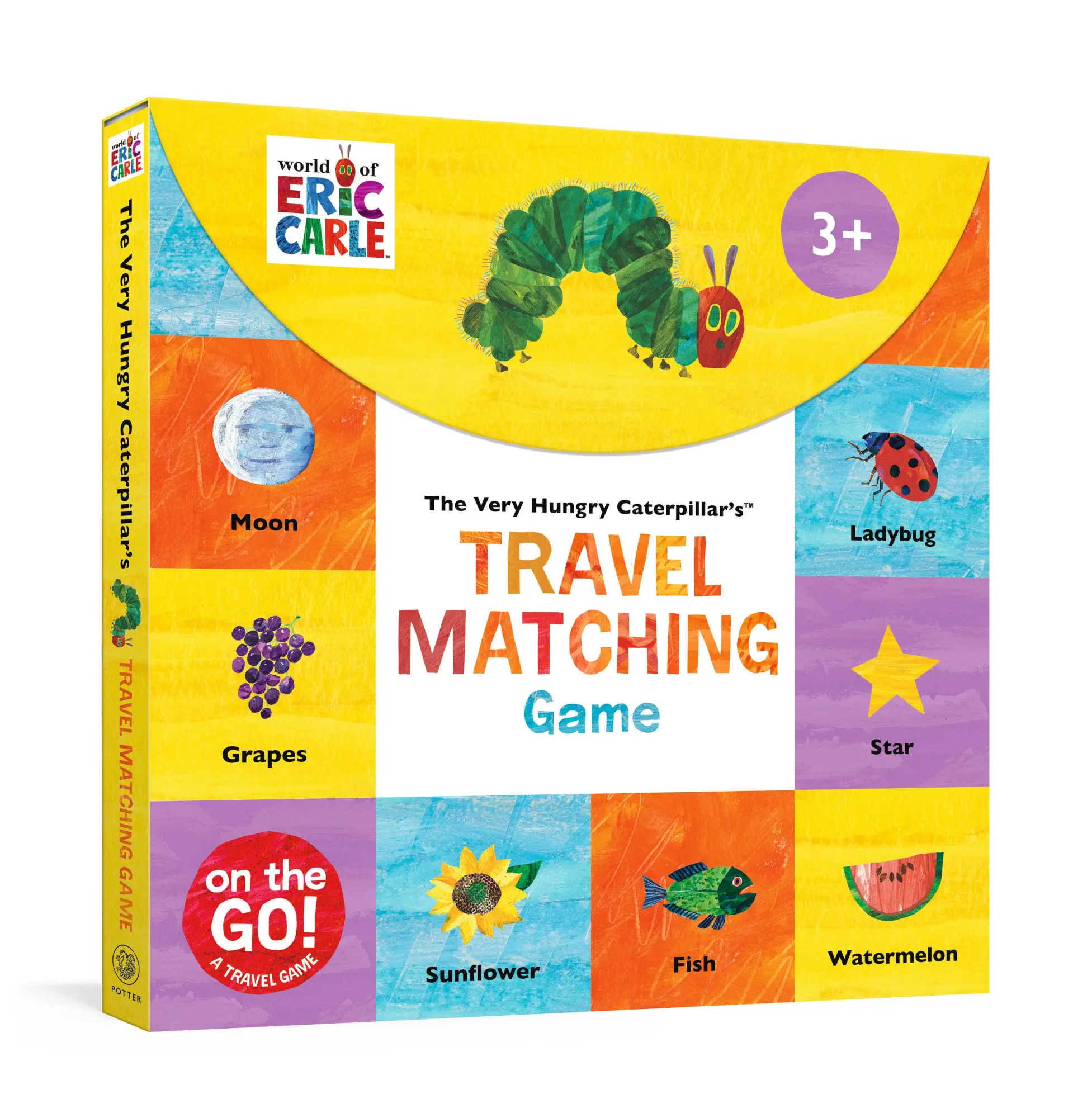Cover: 9780593582398 | The Very Hungry Caterpillar's Travel Matching Game | Eric Carle | 2025