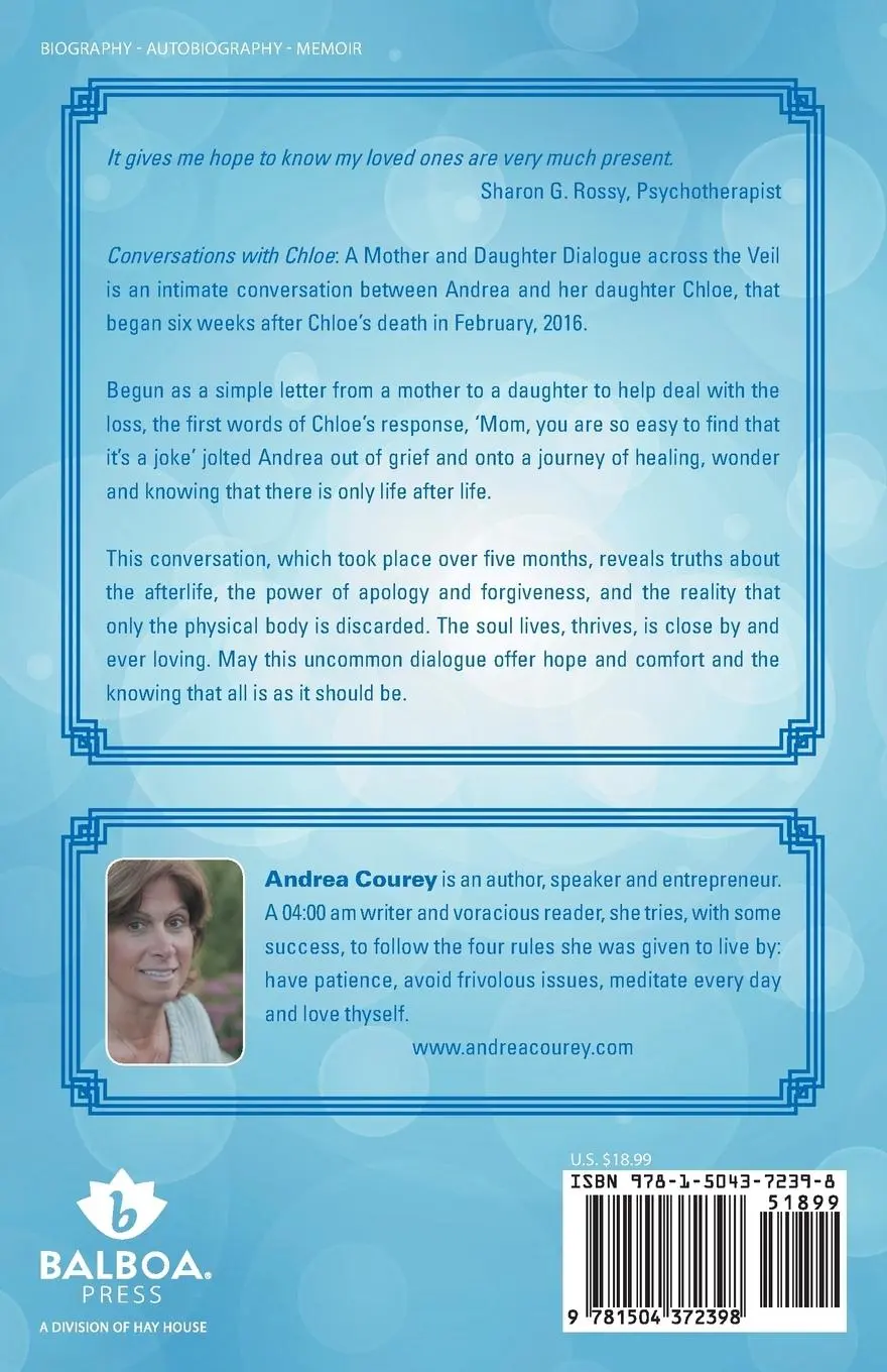 Rückseite: 9781504372398 | Conversations with Chloe | Andrea Courey | Taschenbuch | Englisch