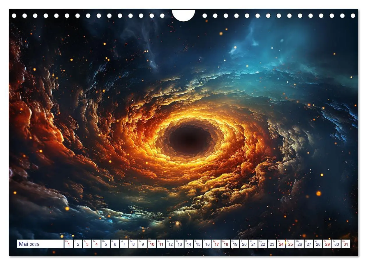 Bild: 9783383852398 | Ferne Welten (Wandkalender 2025 DIN A4 quer), CALVENDO Monatskalender