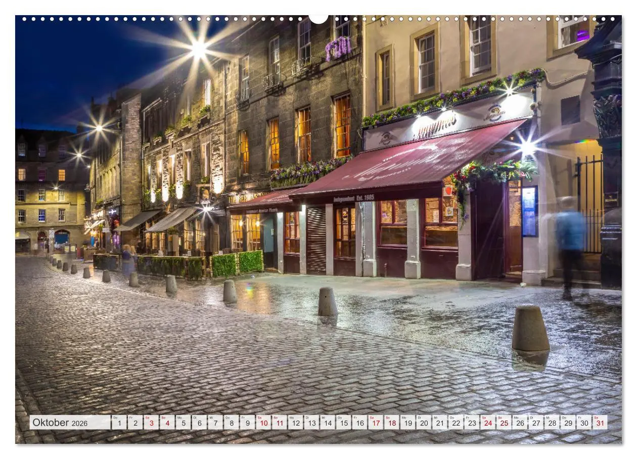Bild: 9783457582398 | EDINBURGH Impressionen bei Tag und Nacht (Wandkalender 2026 DIN A2...