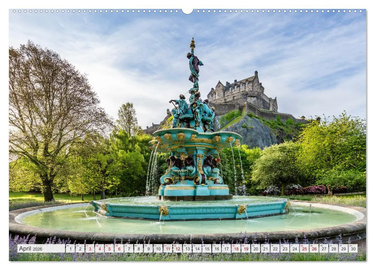 Bild: 9783457582398 | EDINBURGH Impressionen bei Tag und Nacht (Wandkalender 2026 DIN A2...