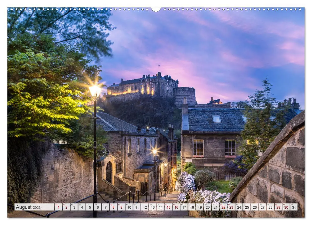 Bild: 9783457582398 | EDINBURGH Impressionen bei Tag und Nacht (Wandkalender 2026 DIN A2...