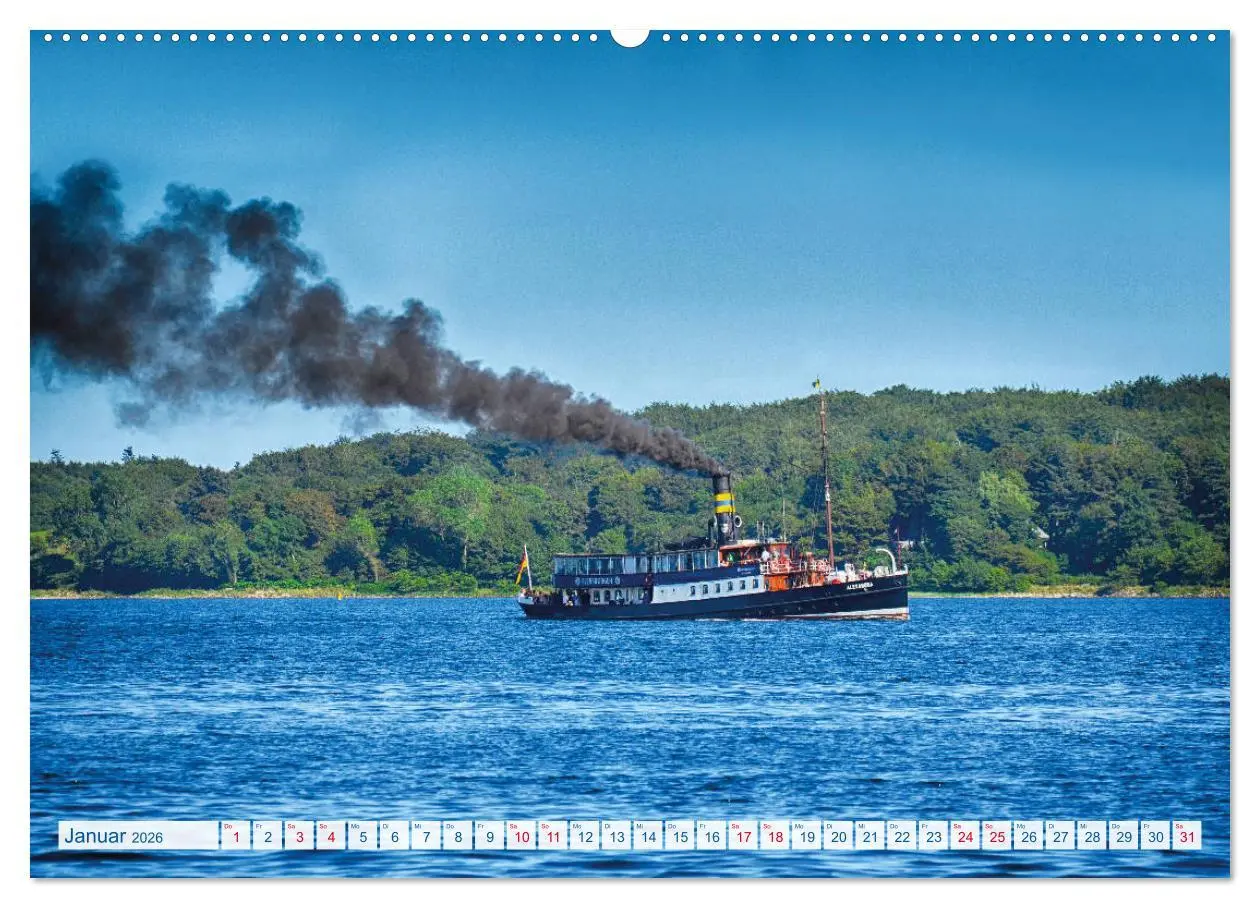 Bild: 9783457722398 | Flensburg Fjord (hochwertiger Premium Wandkalender 2026 DIN A2...