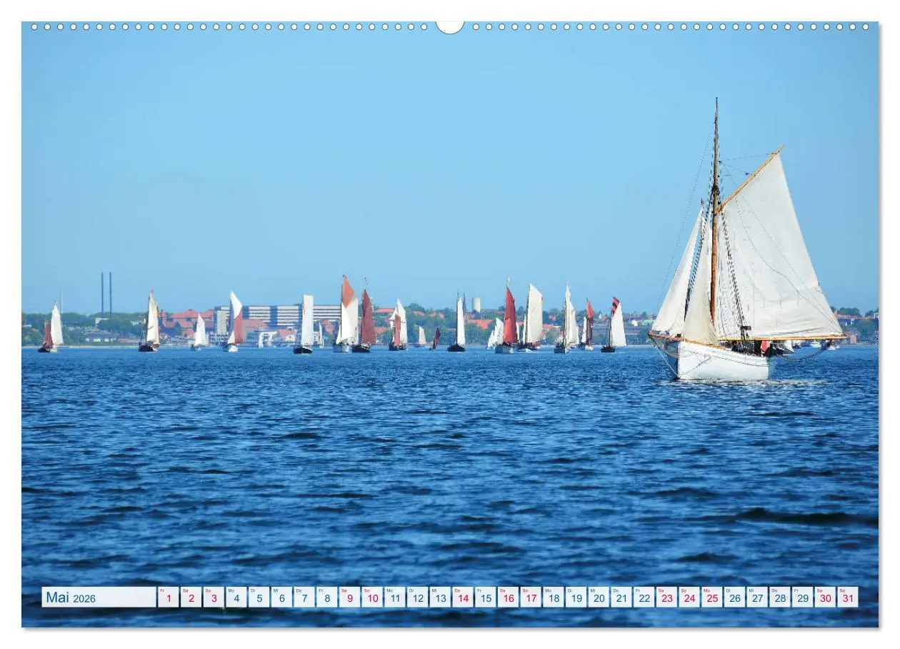 Bild: 9783457722398 | Flensburg Fjord (hochwertiger Premium Wandkalender 2026 DIN A2...