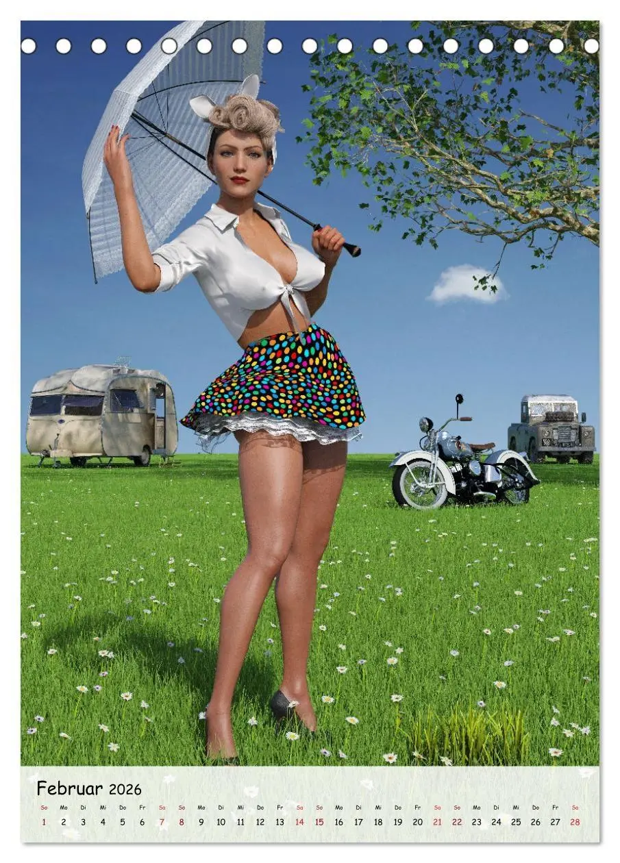 Bild: 9783516362398 | Bunny Shooting (Tischkalender 2026 DIN A5 hoch), CALVENDO...