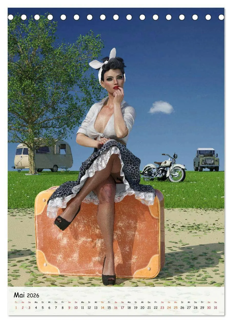 Bild: 9783516362398 | Bunny Shooting (Tischkalender 2026 DIN A5 hoch), CALVENDO...
