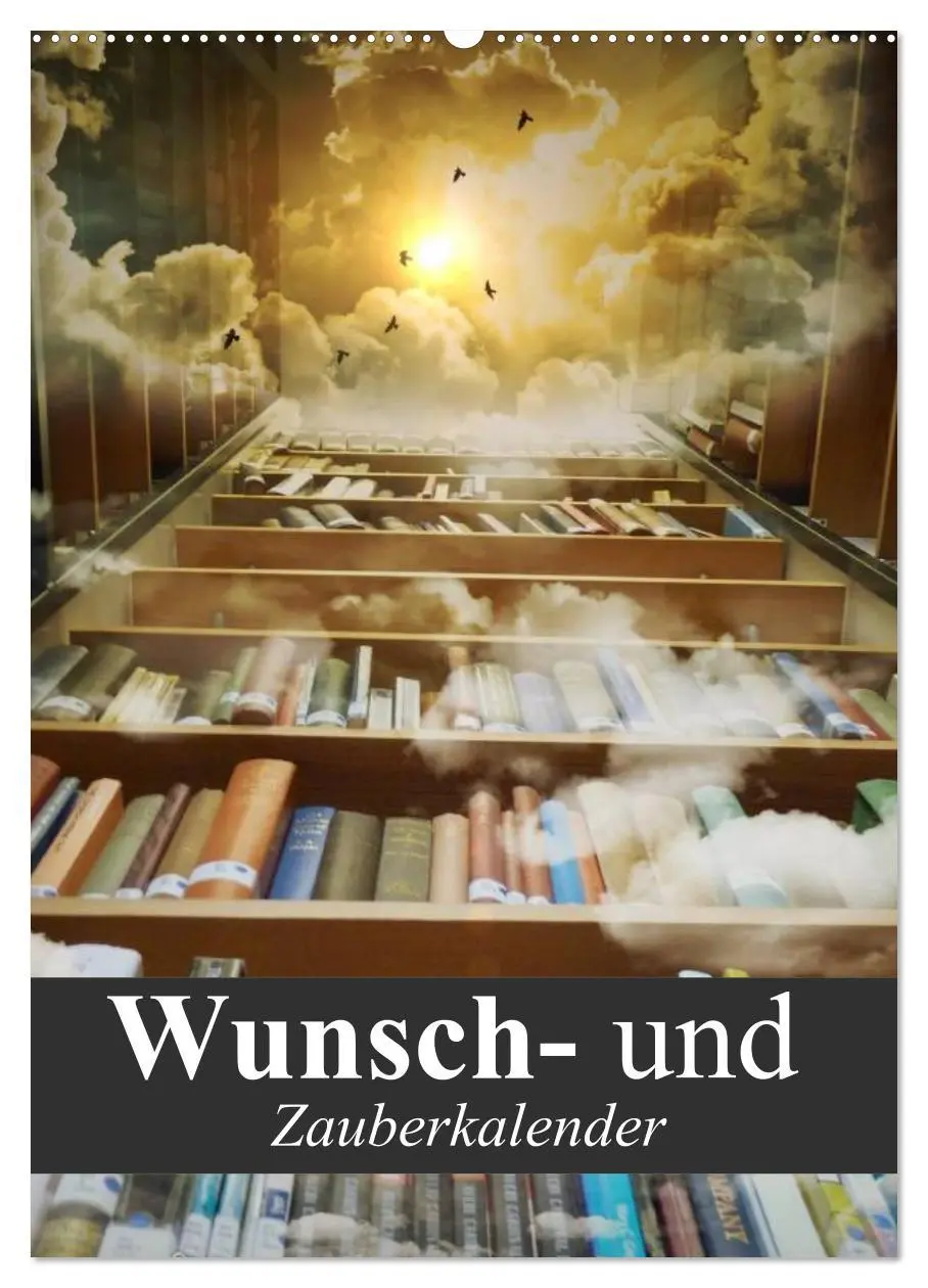 Cover: 9783516432398 | Wunsch- und Zauberkalender (Wandkalender 2026 DIN A2 hoch),...