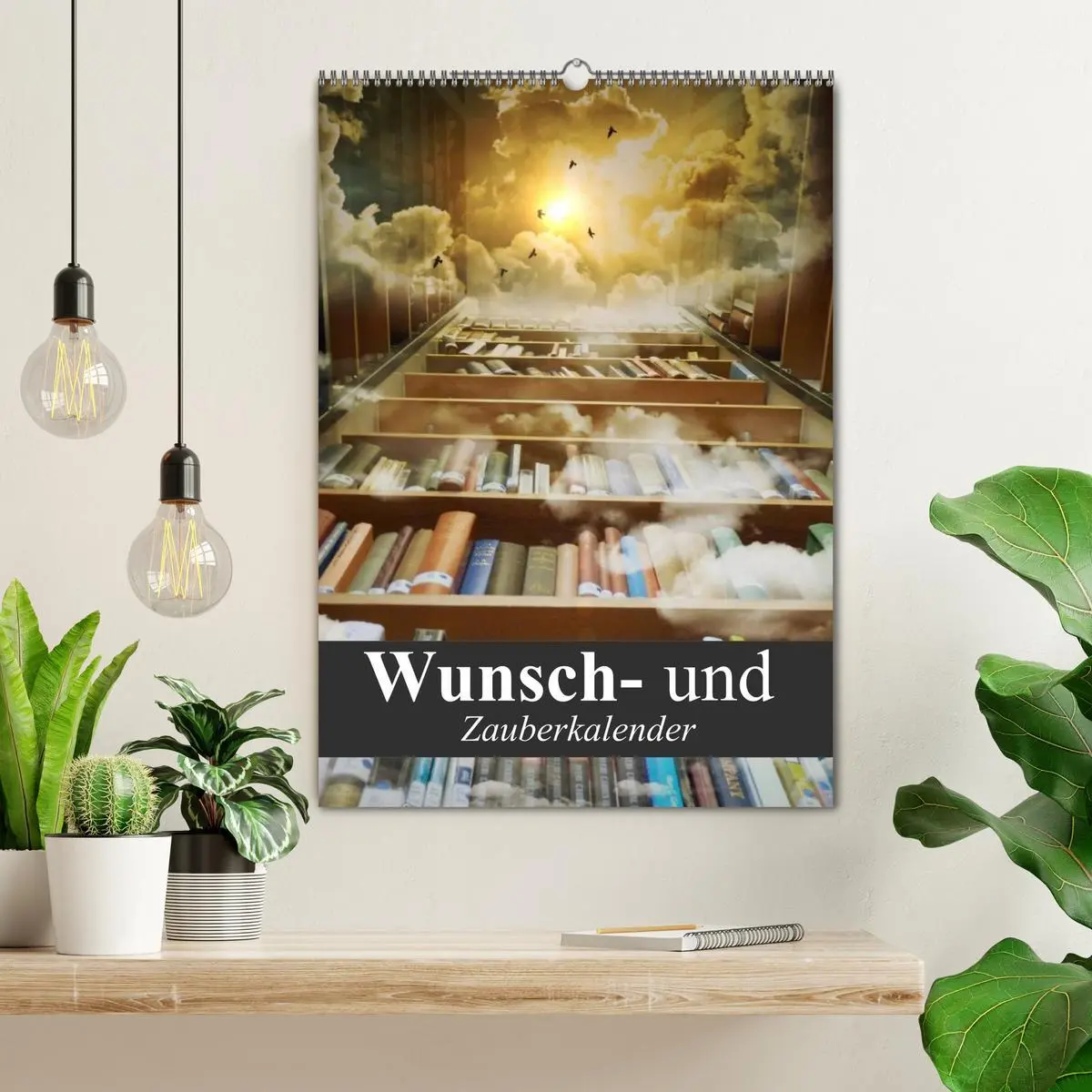 Bild: 9783516432398 | Wunsch- und Zauberkalender (Wandkalender 2026 DIN A2 hoch),...